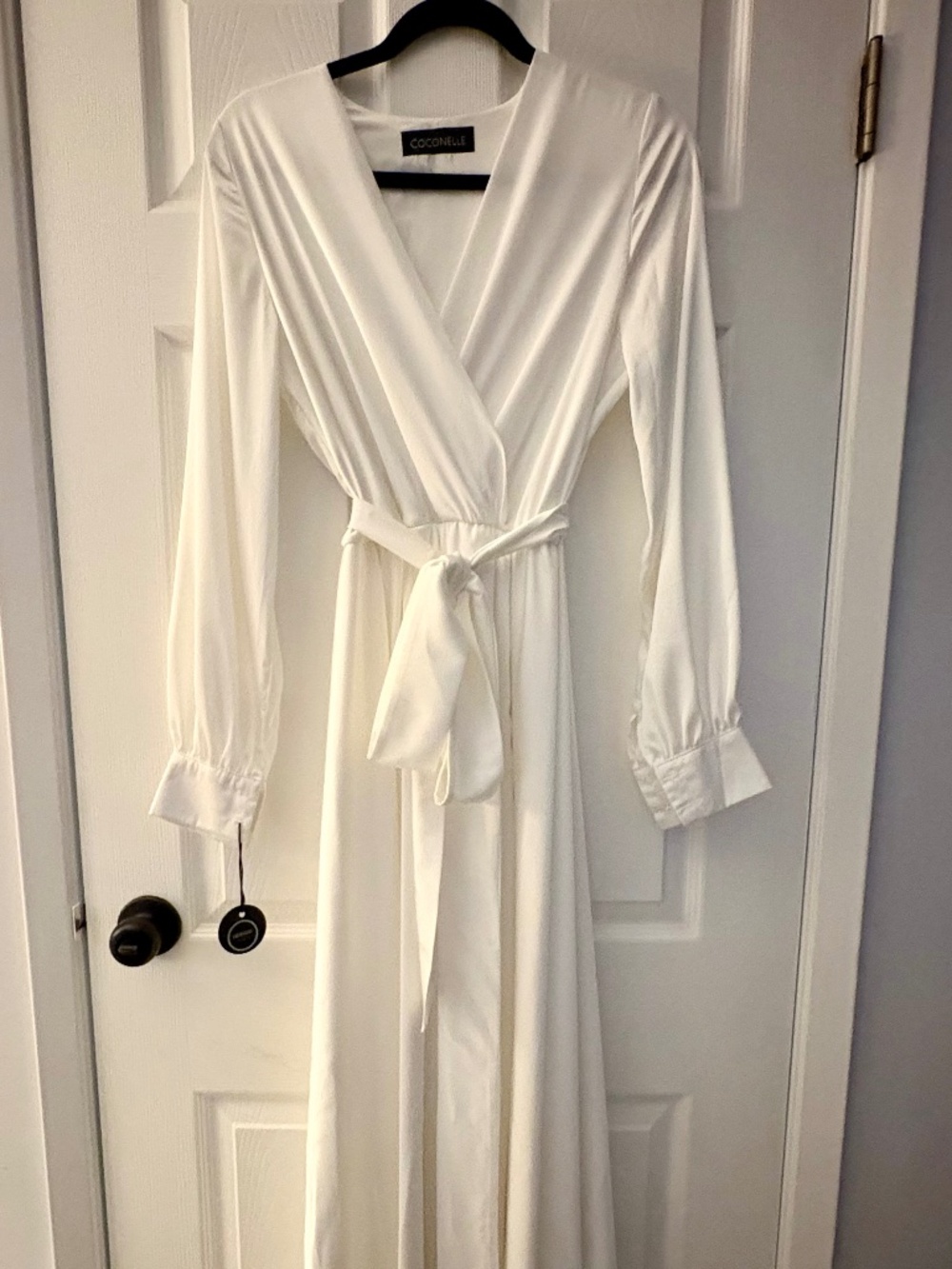 Coconelle Ivory Silk Wedding Dress